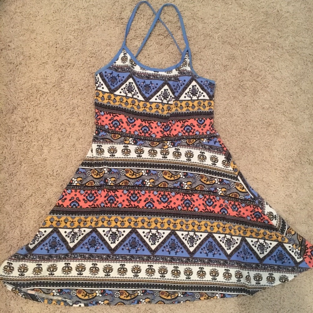 Tribal print dress